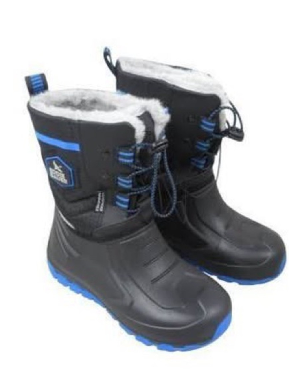 Eddie Bauer Kids Winter Boot Boots Black & Blue